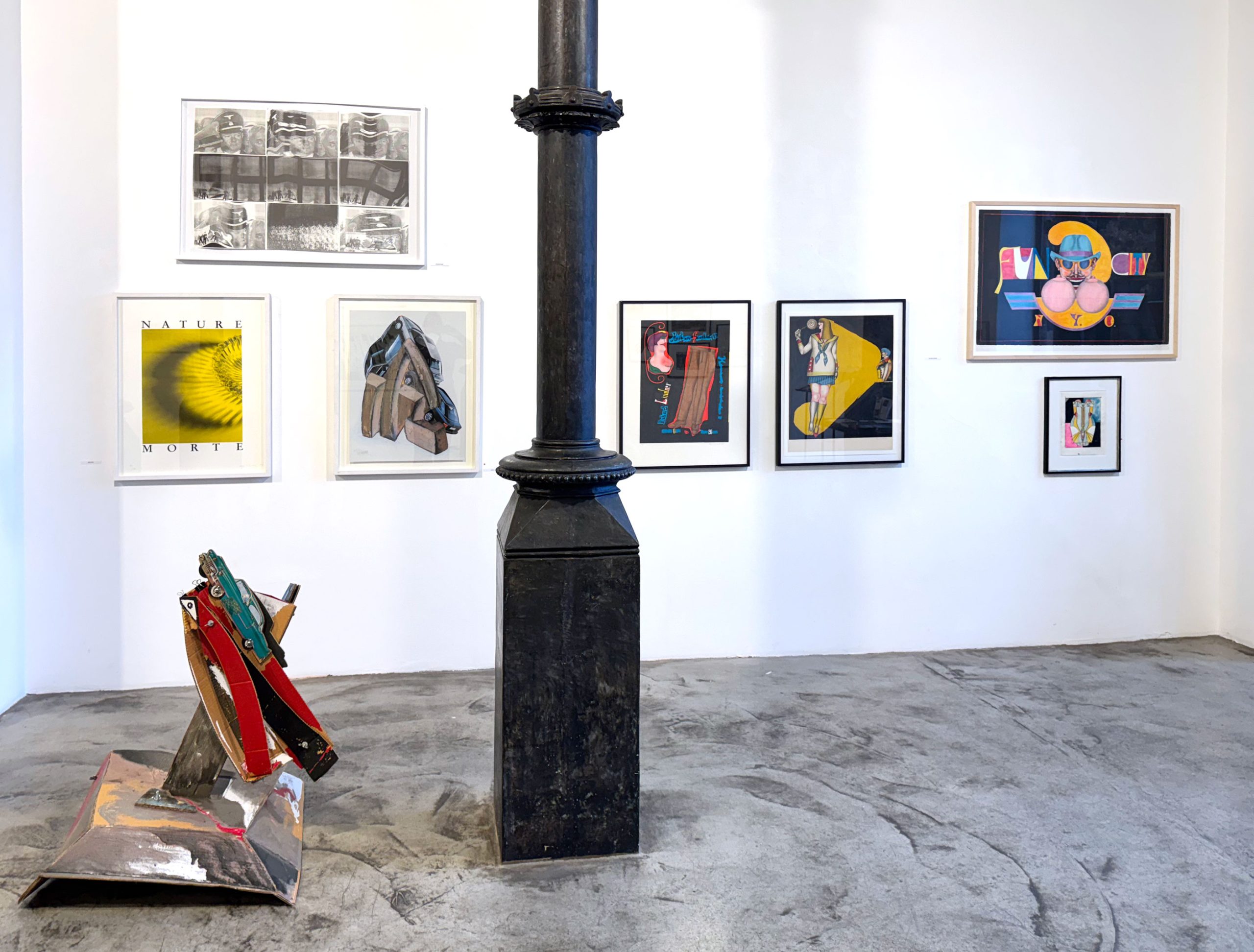 Austellungsansicht der Austellung GELD SPIELT KEINE ROLLE in der Galerie Renate Kammer